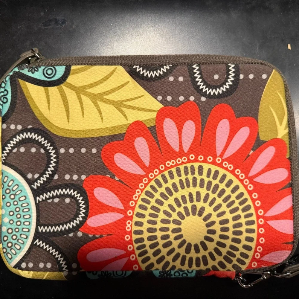 Vera Bradley Retro Zippered Pouch iPad Holder